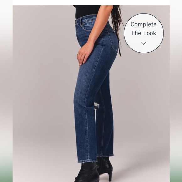 Abercrombie curve love destroy jeans - Picture 2 of 9